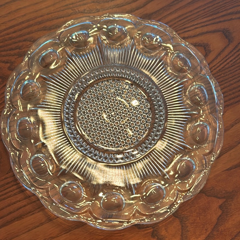 Vintage Glass Plate